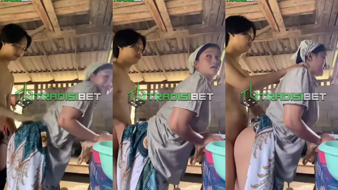 bokep indo ibu dan anak tiri ngewe gaya doggy di dapur