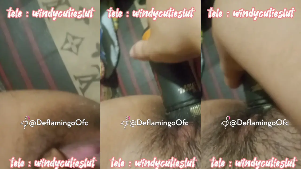 Windy Sex Slave Pake Botol Gede