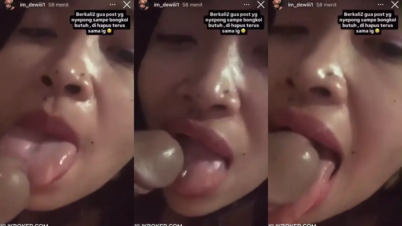 Bokep Indo Skandal Miss Dewi Nyepong Sampe Crot di Mulut
